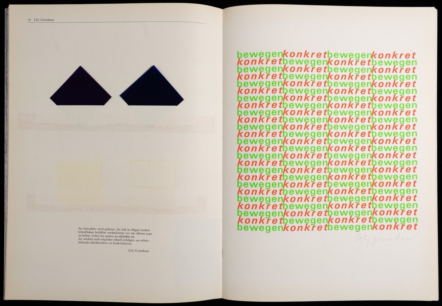 <p><em>bewegen konkret</em> (c. 1969) in <em>führ 4 für vier</em>, edited by Juegen Brenner and Kurt Weidemann</p>